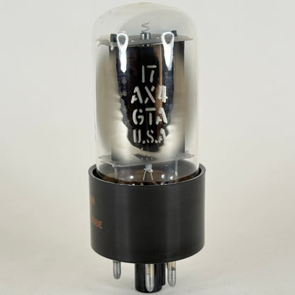 (1) Tested Philco 17AX4GTA Tube Date Code 6239 17AX4 GTA Diode Vacuum Tube
