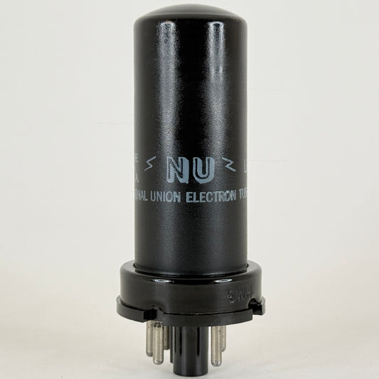 (1) Tested National Union 5W4 Tube Date Code LR Full Wave Rectifier Vacuum Tube