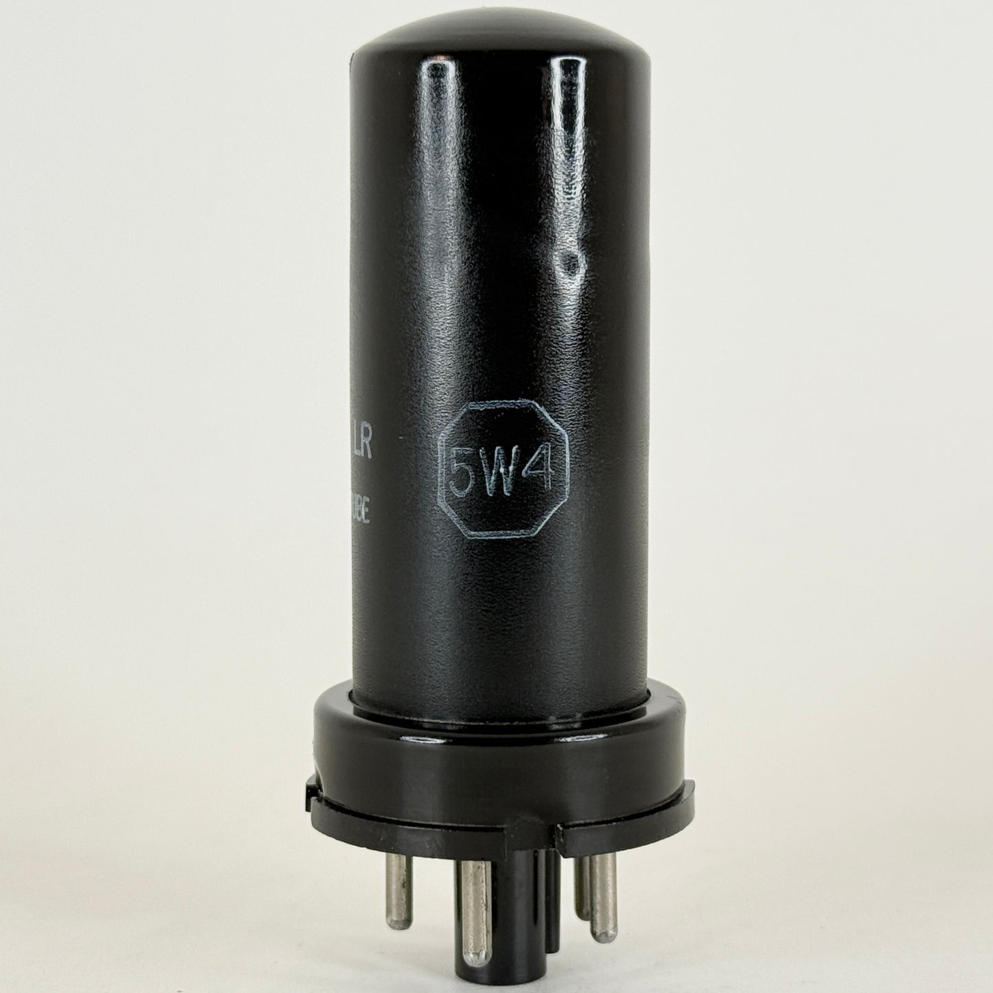 (1) Tested National Union 5W4 Tube Date Code LR Full Wave Rectifier Vacuum Tube