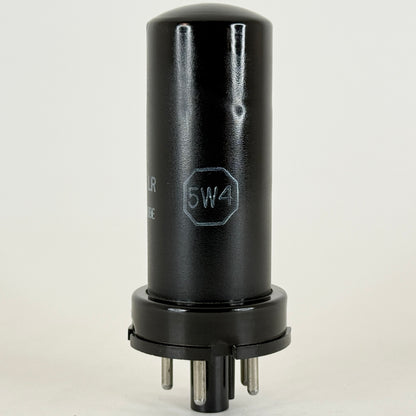(1) Tested National Union 5W4 Tube Date Code LR Full Wave Rectifier Vacuum Tube