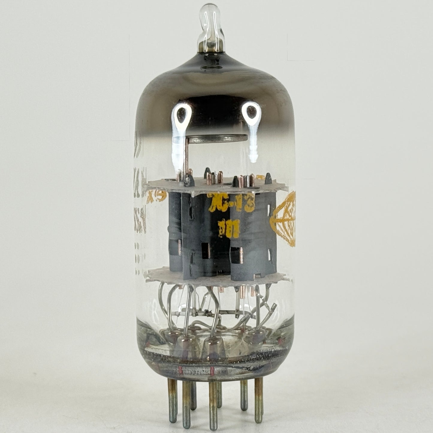 (1) Tested Amperex 19EZ8 Tube with Box Date Code 7C-13 Triple Triode Vacuum Tube