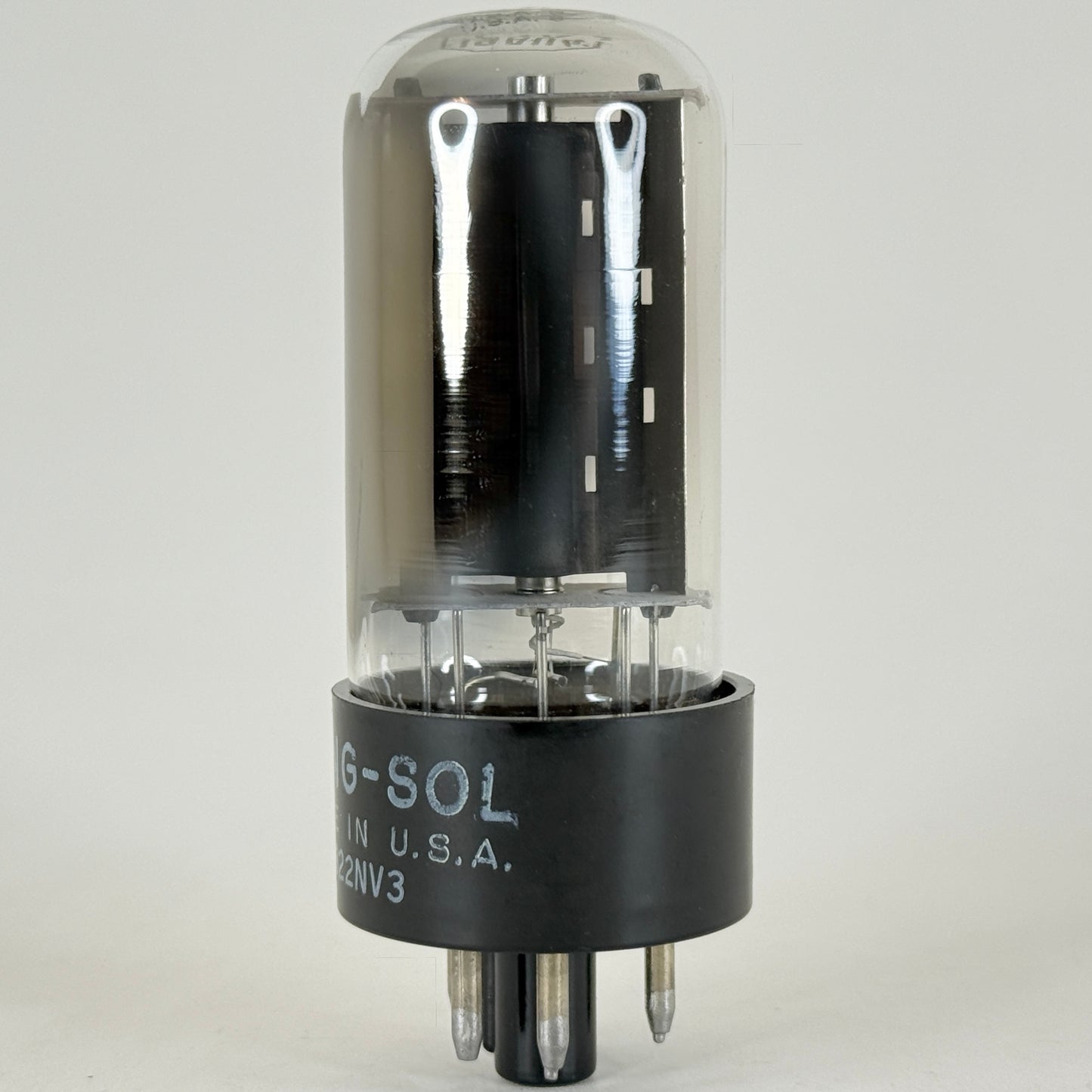 (1) Tested Tung Sol 19AU4GTA Tube Date Code NV3 19AU4 GTA Half Wave Rectifier