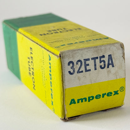 (1) Tested Amperex 32ET5A Tube with Box Date Code 72-30 32ET5 A Power Tube