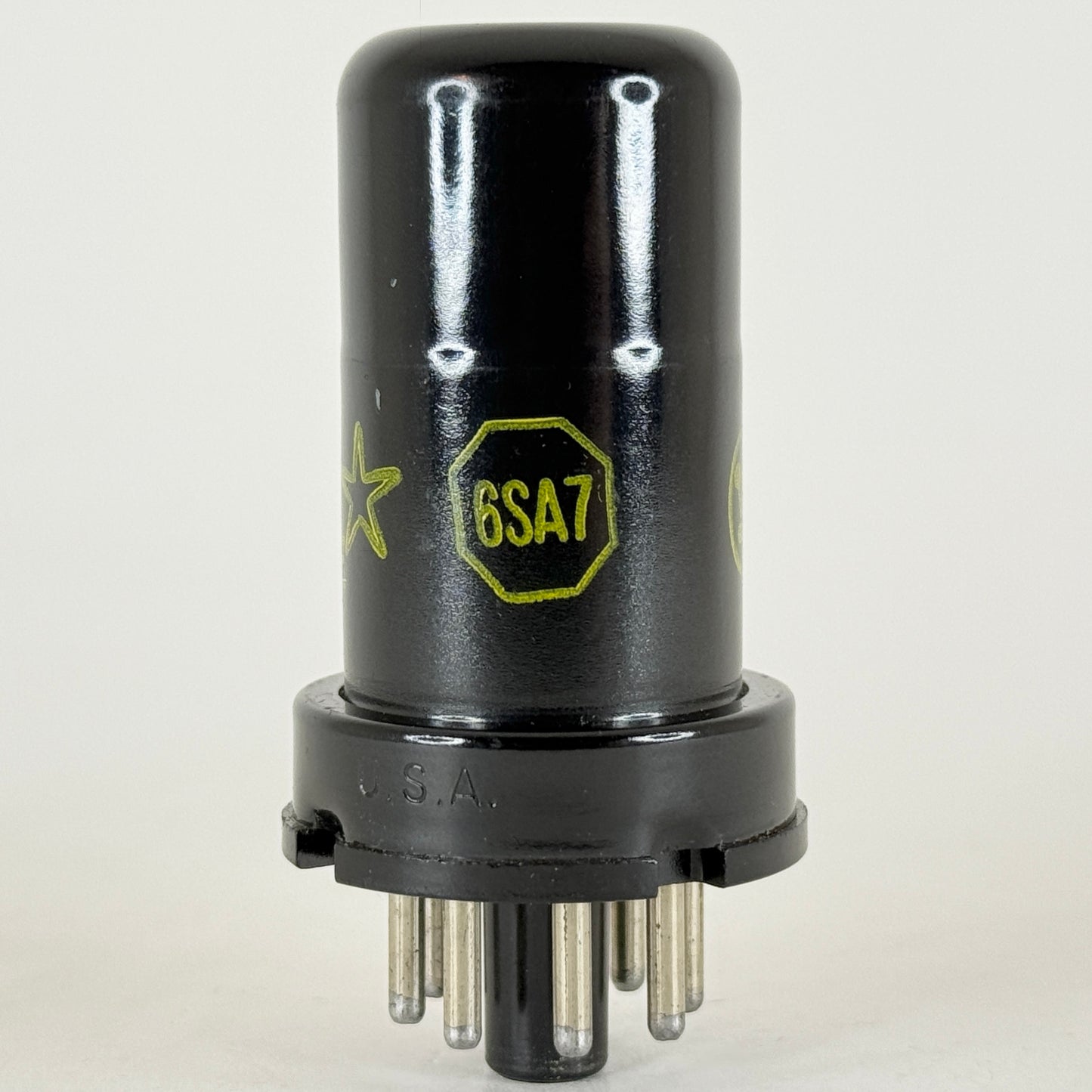 (1) Tested Westinghouse 6SA7 Tube Date Code 61-26 Pentagrid Converter Tube