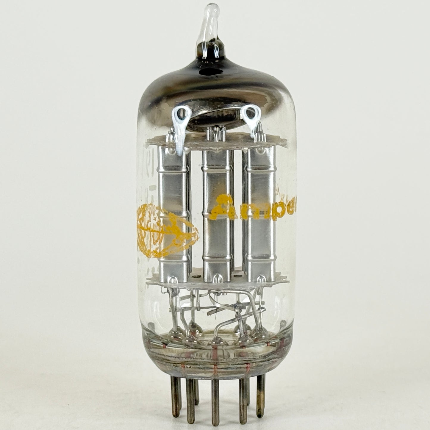 (1) Tested Amperex 19T8 Tube with Box Date Code 73-13 Triple Diode Triode Tube