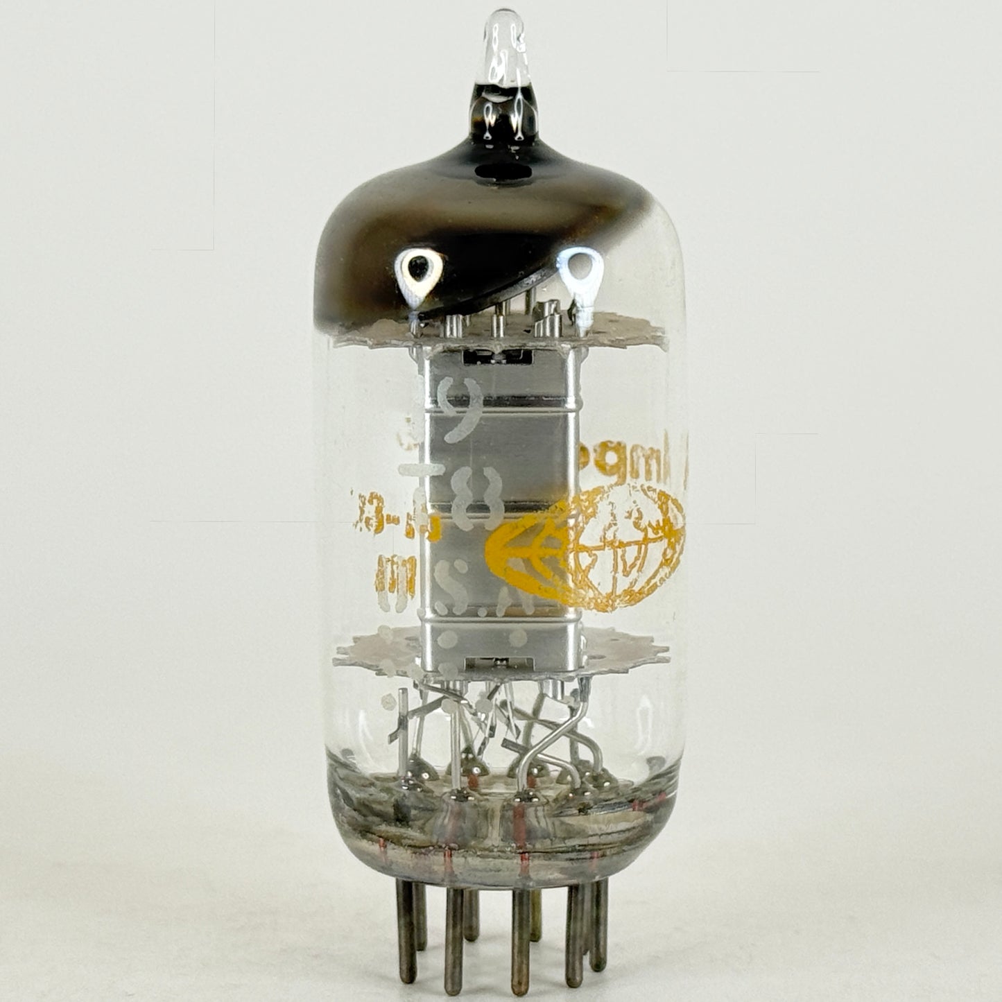 (1) Tested Amperex 19T8 Tube with Box Date Code 73-13 Triple Diode Triode Tube