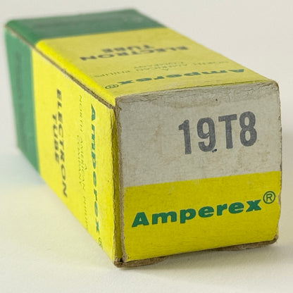 (1) Tested Amperex 19T8 Tube with Box Date Code 73-13 Triple Diode Triode Tube