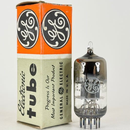 (1) Tested GE 6BQ7A Tube with Box Code 57-26 6BQ7 A Twin Triode Vacuum Tube