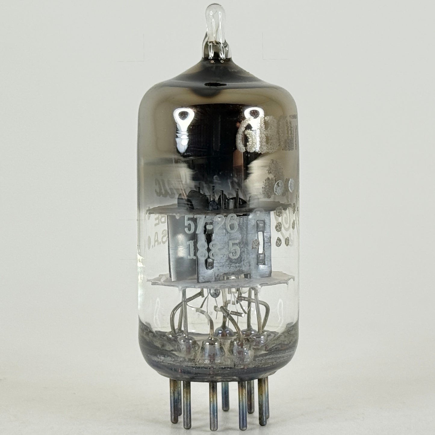 (1) Tested GE 6BQ7A Tube with Box Code 57-26 6BQ7 A Twin Triode Vacuum Tube