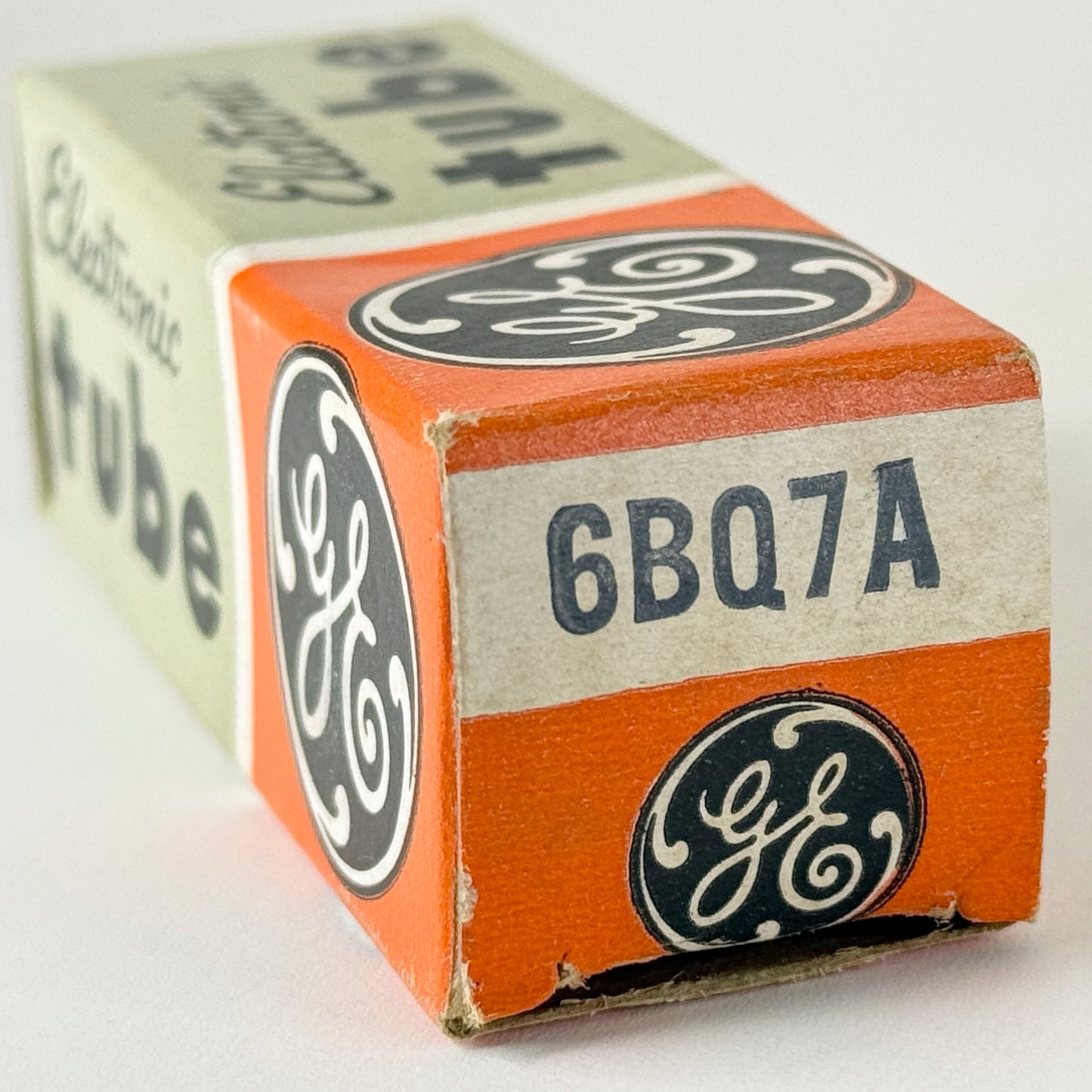 (1) Tested GE 6BQ7A Tube with Box Code 57-26 6BQ7 A Twin Triode Vacuum Tube