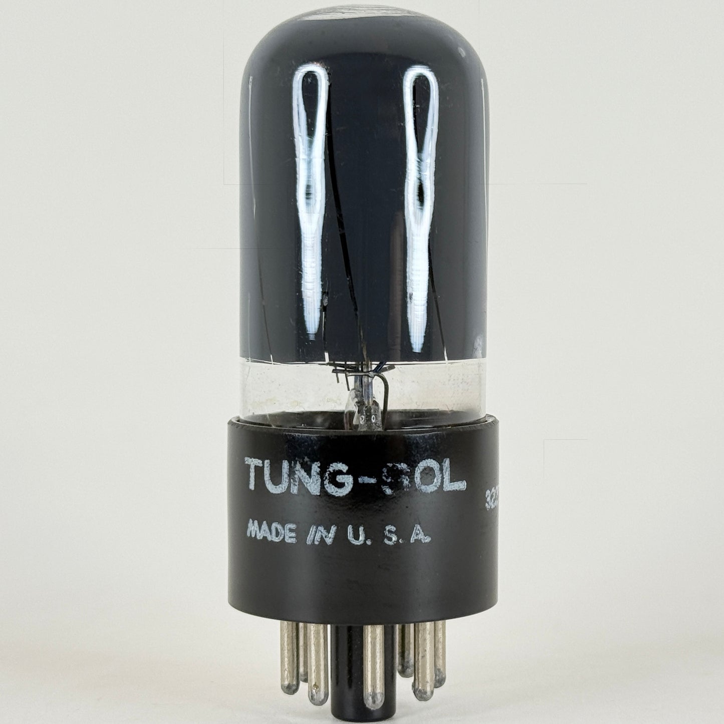(1) Tested Tung Sol 6SL7GT Tube Tall Bottle Gray Glass Date Code T-13 6SL7 GT
