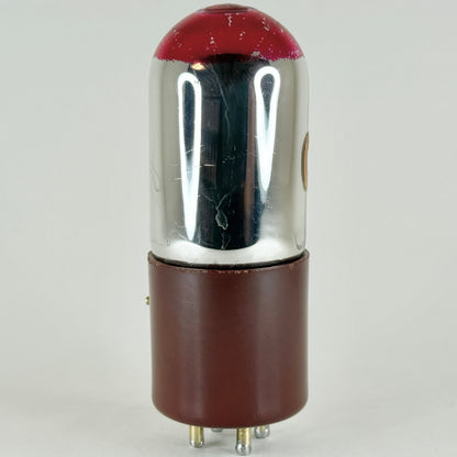 (1) Tested QRS UV 01A Tube Red Bakelite Q.R.S. Redtop Type 01A Tube Short Pins