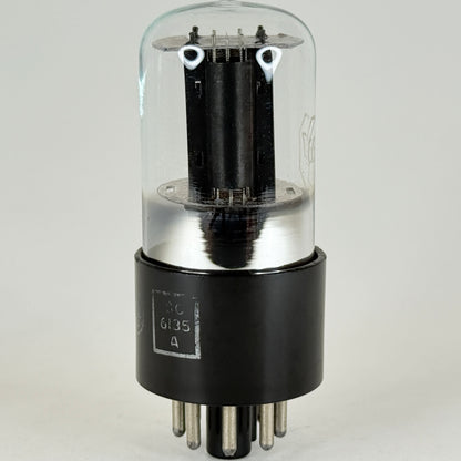 (1) Tested RCA JAN 6SL7GT Tube Mil Spec VT-229 Black Plates VIE Meatball Logo