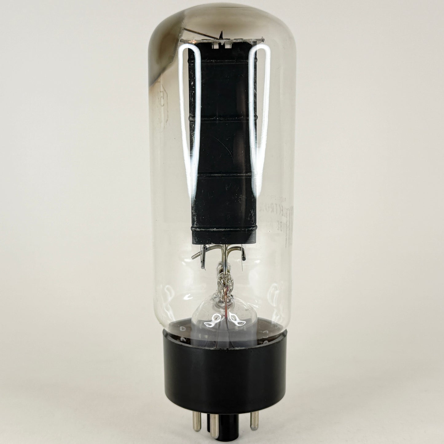 (1) Tested Very Strong RCA 5U4GB Tube Tall Bottle Ribbed Plate D Getter Code LG