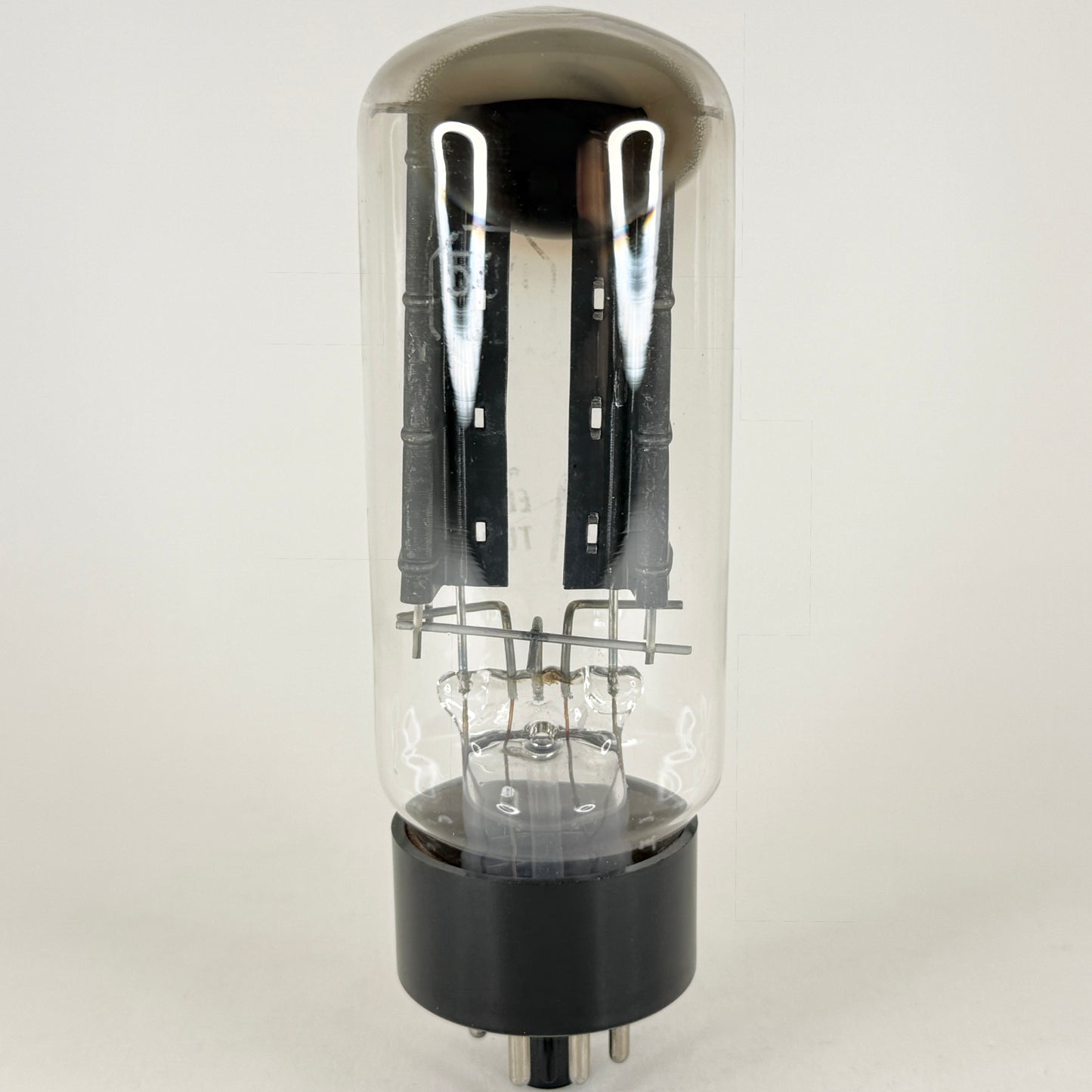 (1) Tested Very Strong RCA 5U4GB Tube Tall Bottle Ribbed Plate D Getter Code LG