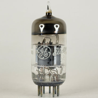 (1) Tested GE 6GH8A Tube Date Code SA Halo Getter Triode Cutoff Pentode Tube