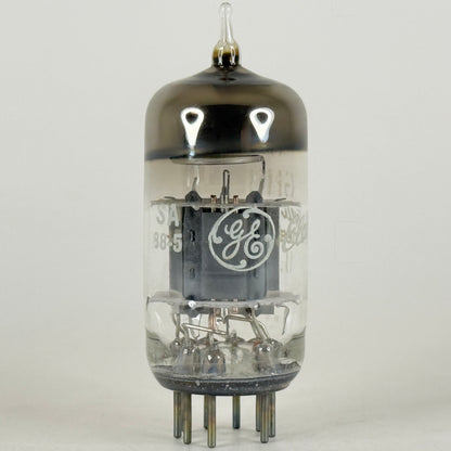 (1) Tested GE 6GH8A Tube Date Code SA Halo Getter Triode Cutoff Pentode Tube