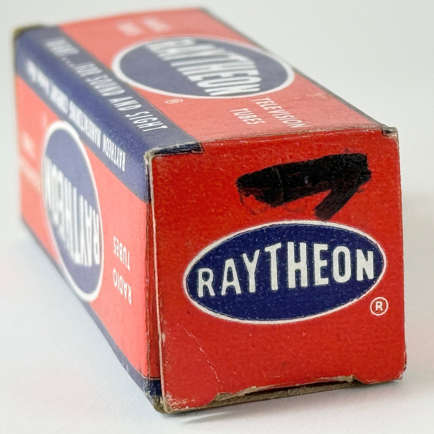 (1) Tested Raytheon 6AM8 Tube with Box Date Code 539 Diode Pentode Vacuum tube