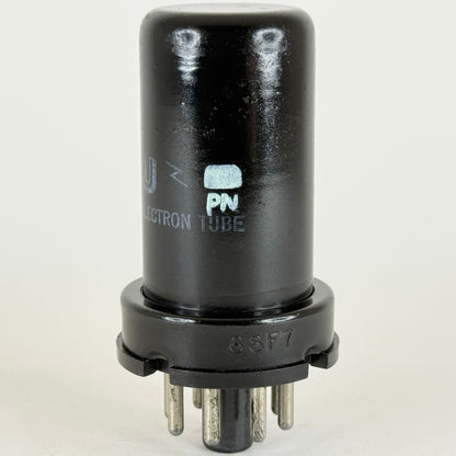 (1) Tested National Union 6SF7 Tube Code PN Diode Super Control Pentode Tube