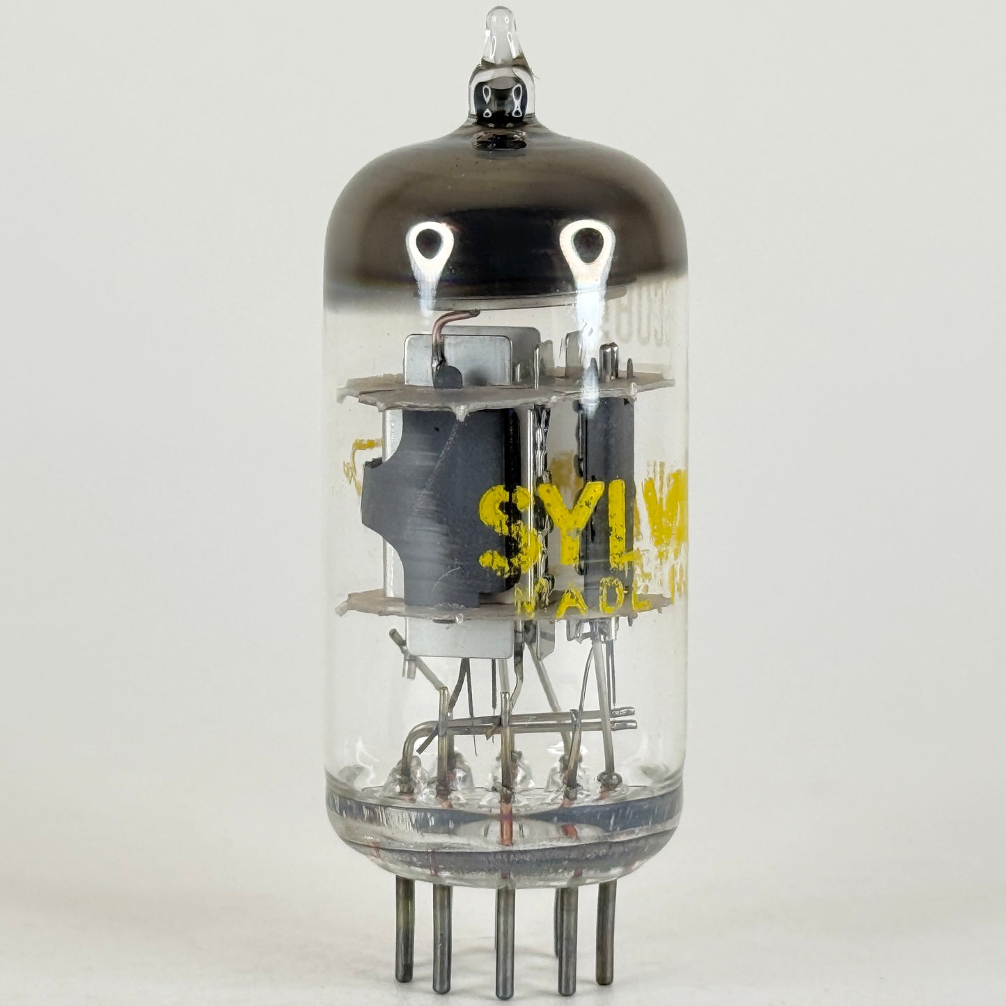 (1) Tested Sylvania 6CU8 Tube and Box Code am YAD Triode Pentode Vacuum Tube (b)