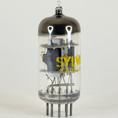 (1) Tested Sylvania 6CU8 Tube and Box Code am YAD Triode Pentode Vacuum Tube (b)