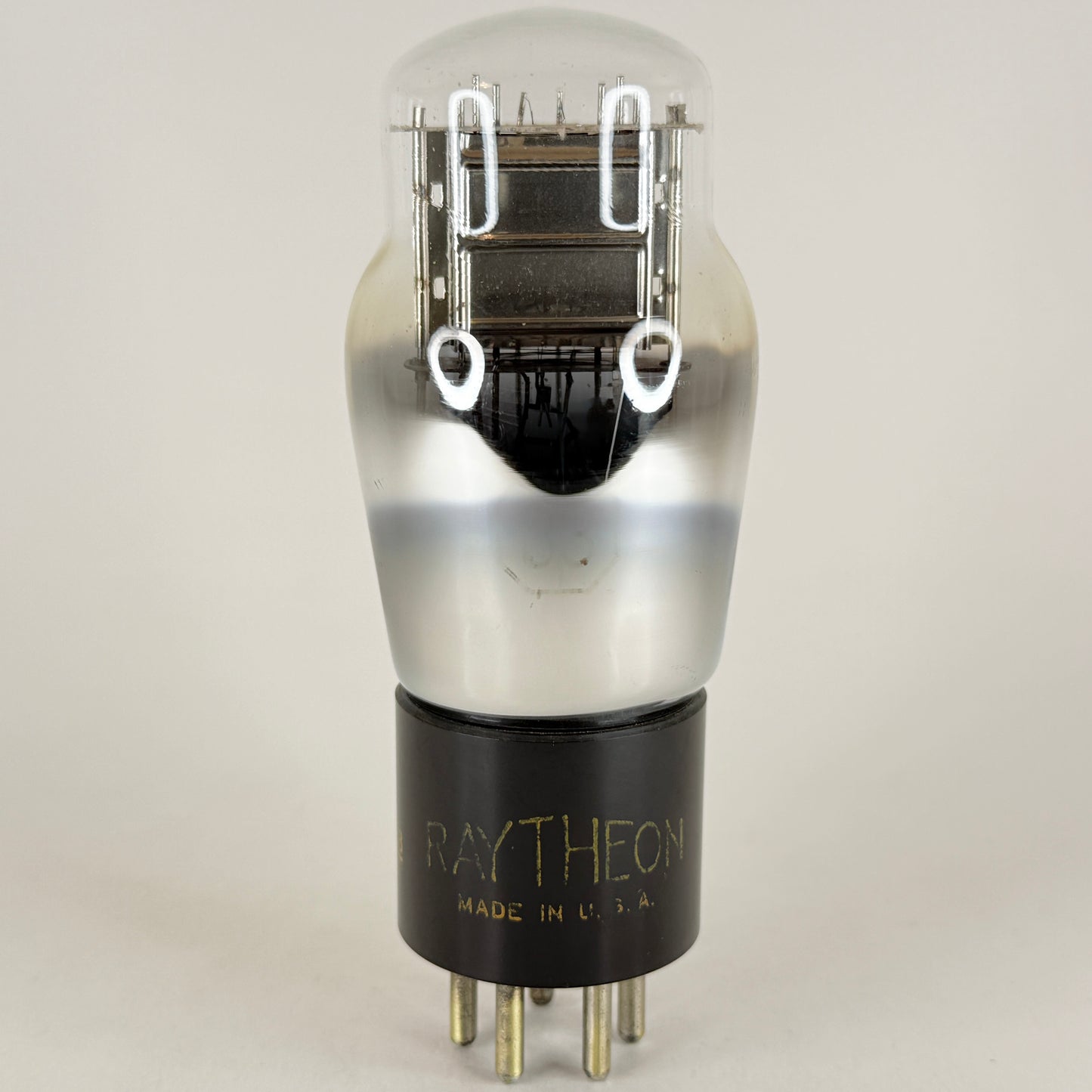 (1) Tested Raytheon Type 33 Tube Date Code L8 Power Pentode Vacuum Tube