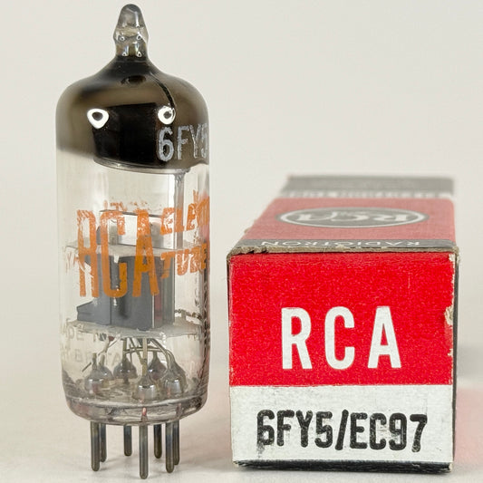 (1) Tested RCA 6FY5 EC97 Tube with Box Blackburn Great Britain Code B3A1 Triode