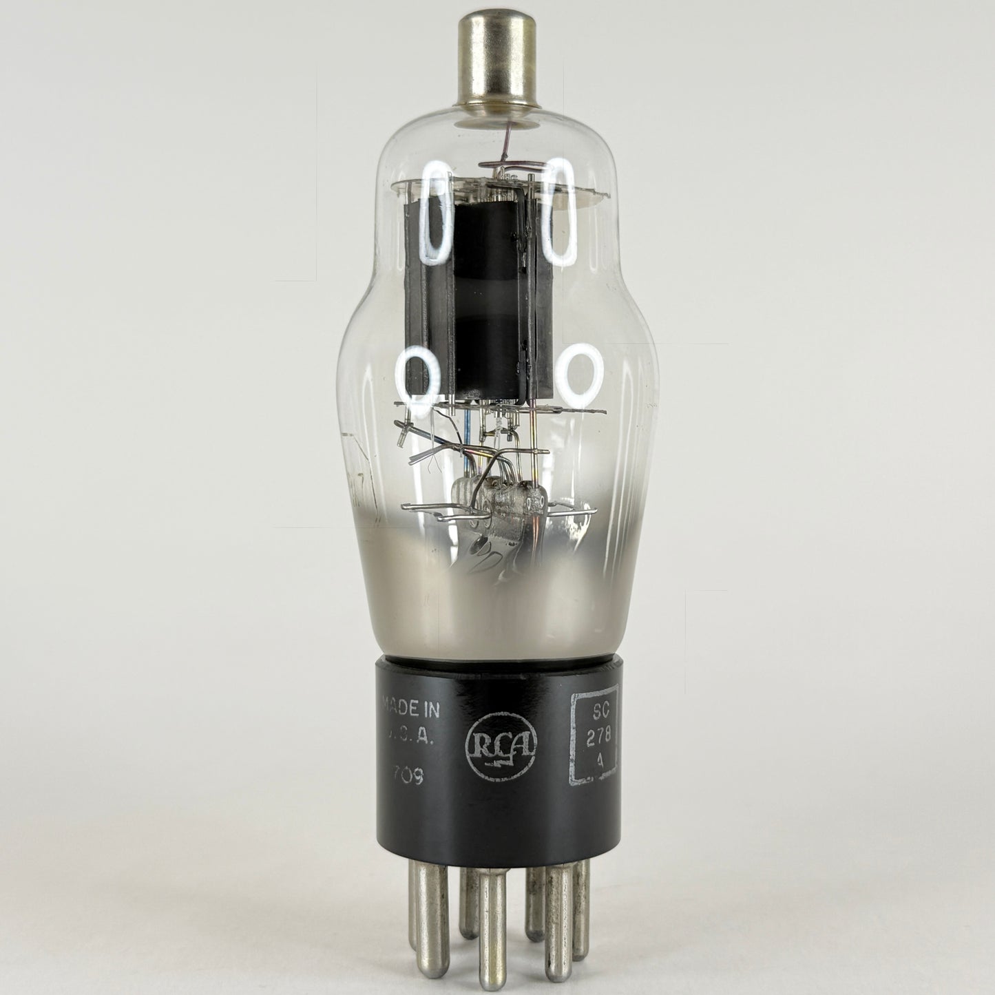 (1) Tested RCA JAN 12A7 Tube Code 709 Mil Spec Rectifier Pentode Vacuum Tube