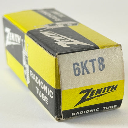 (1) Tested Zenith 6KT8 Tube with Box Code 439 Sylvania EIA Triode Pentode Tube