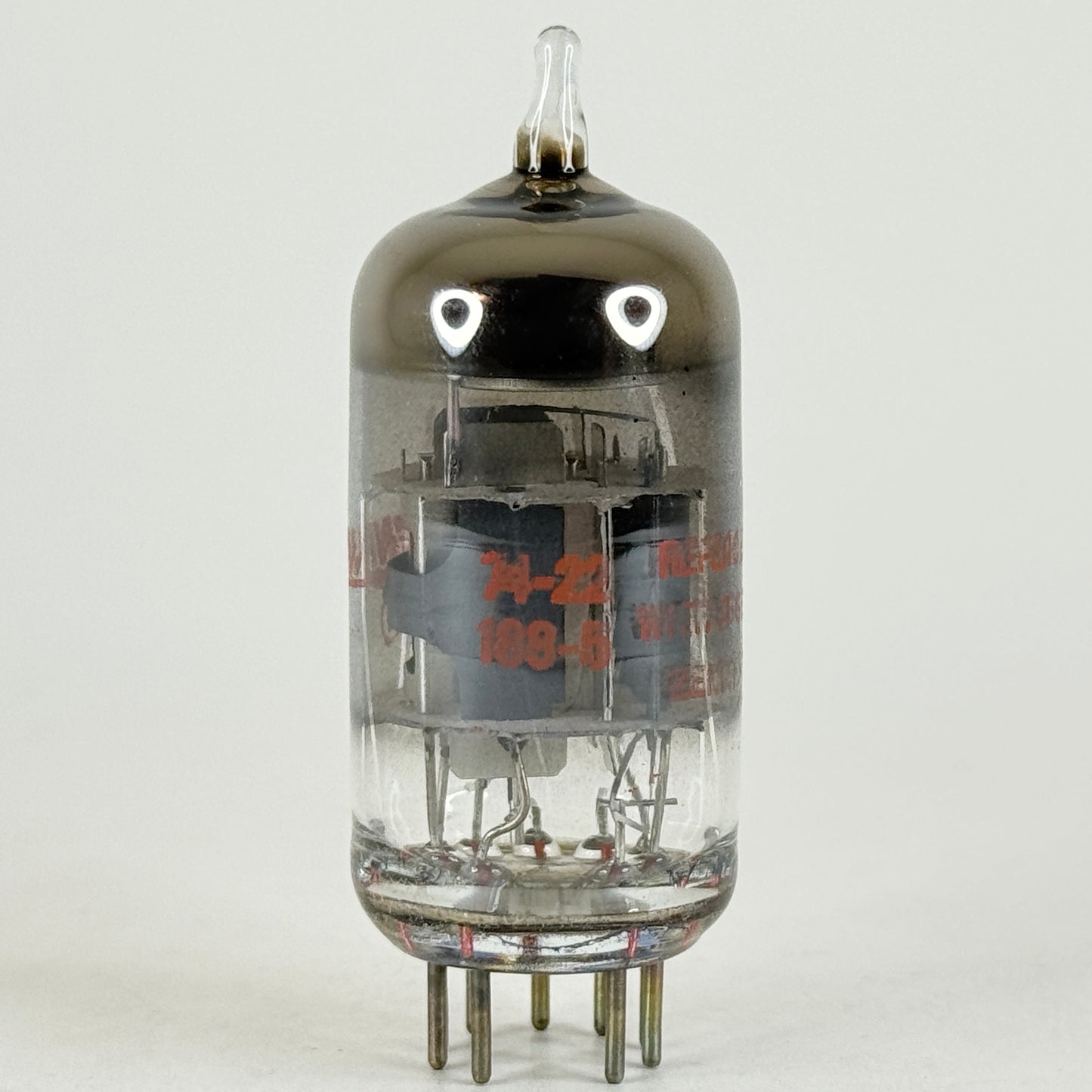 (1) Tested Zenith 6KT8 Tube and Box Red Letters Code 74-22 GE EIA Triode Pentode