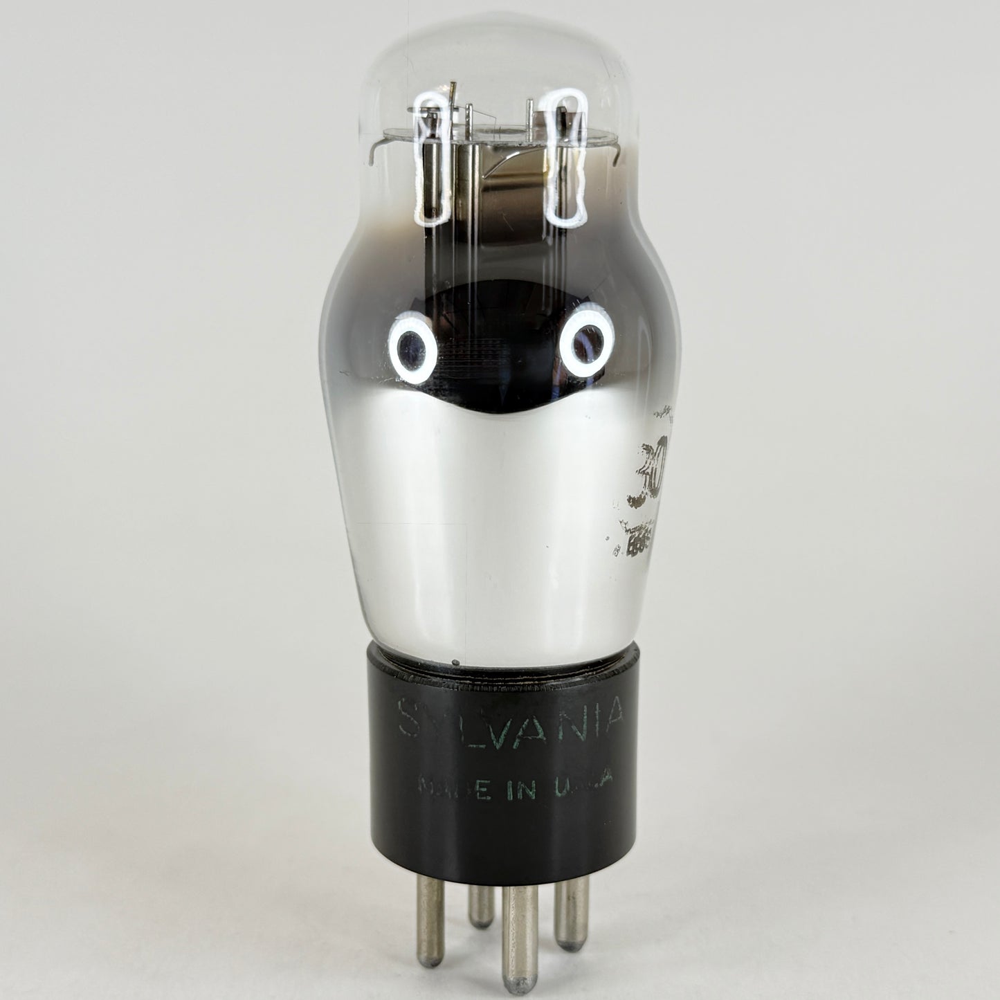 (1) Tested 1956 Sylvania Type 30 Tube Code 6-39 Triode Amplifier Vacuum Tube