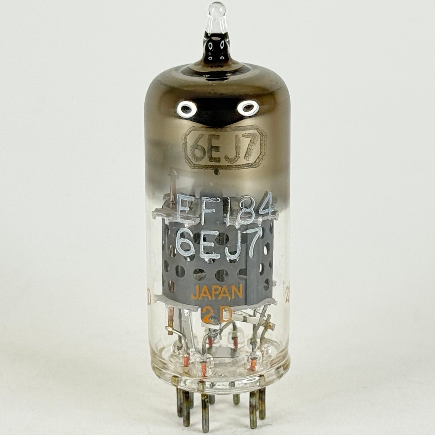 (1) Tested ITT EF184 6EJ7 Tube Made In Japan Date Code 2D 6EJ7 EF184 Vacuum Tube
