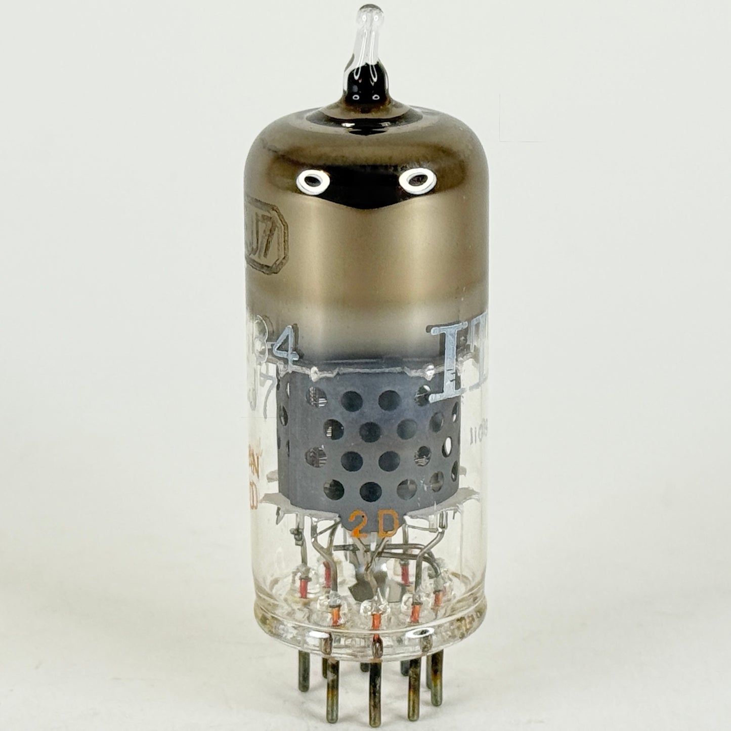 (1) Tested ITT EF184 6EJ7 Tube Made In Japan Date Code 2D 6EJ7 EF184 Vacuum Tube