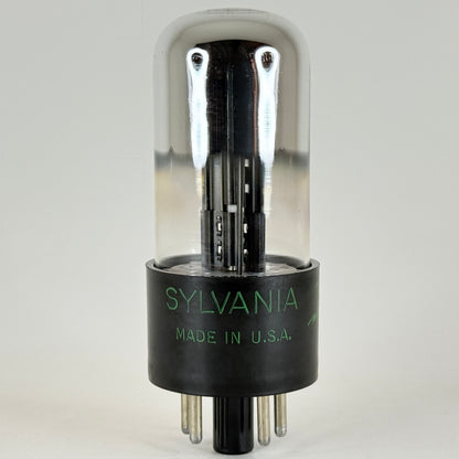 (1) Tested 1955 Sylvania 6X5GT Tube Code 552 6X5 GT Full Wave Rectifier Tube