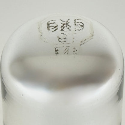 (1) Tested 1955 Sylvania 6X5GT Tube Code 552 6X5 GT Full Wave Rectifier Tube
