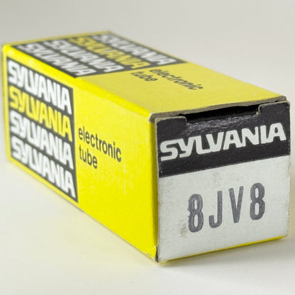 (1) Tested Sylvania 8JV8 Tube with Box Code hf AJD Triode Pentode Vacuum Tube