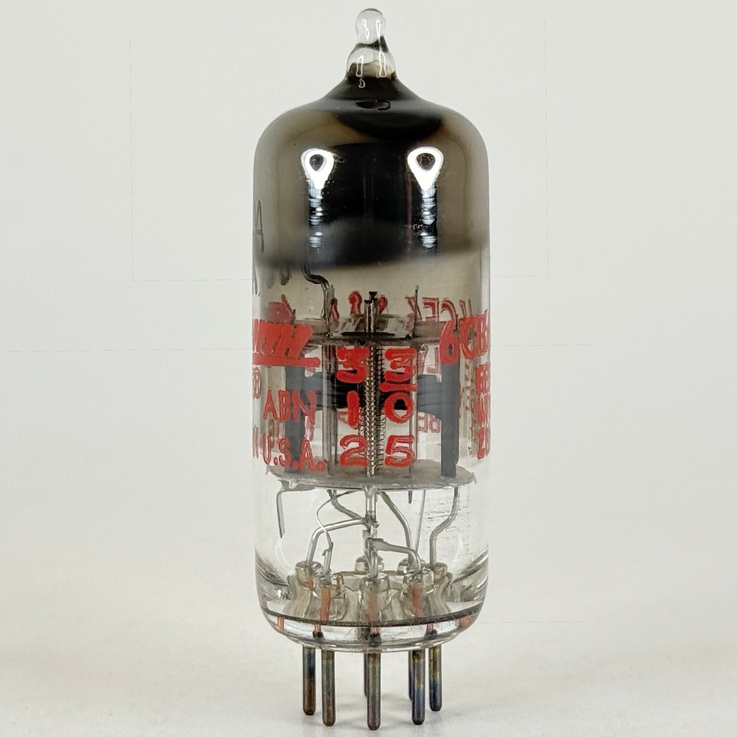 (1) Tested Zenith 6CB6A 6CF6 Tube Red Letters with Box Code 3-05 Pentode Tube