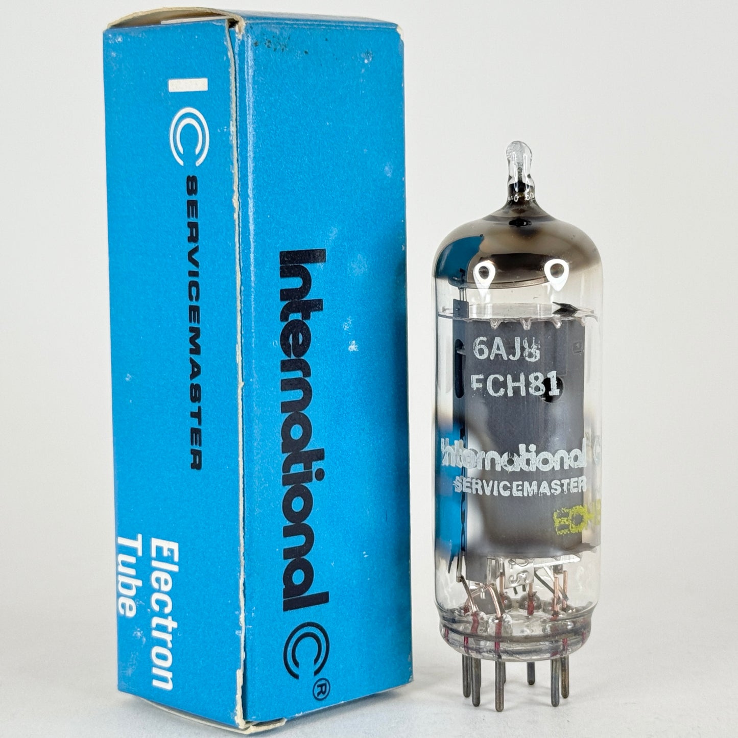 (1) Tested International Service Master 6AJ8 ECH81 Tube Made in Hungary Code G50