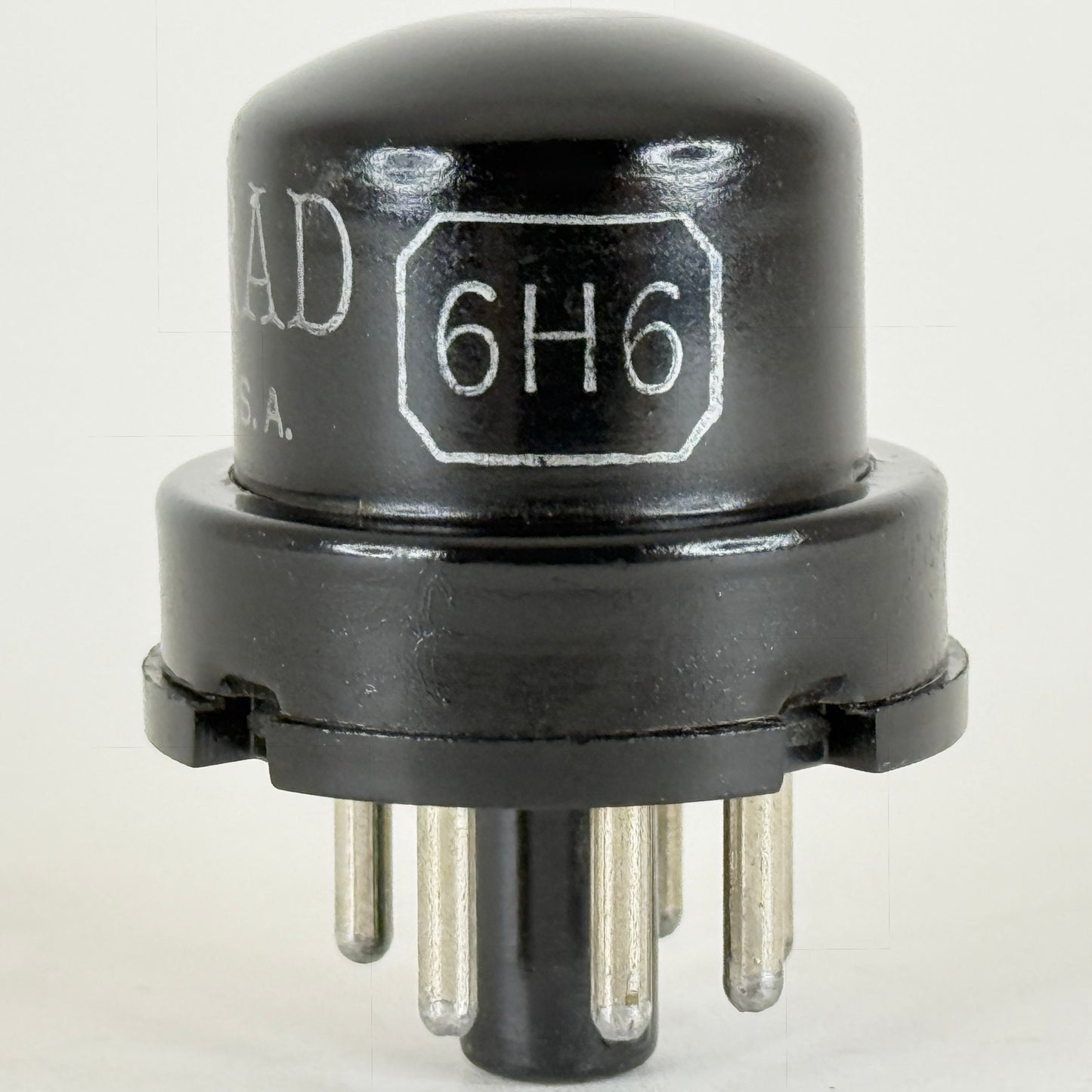 (1) Tested Ken-Rad 6H6 Tube Date Code U2R Ken Rad 6H6 Twin Diode Vacuum Tube