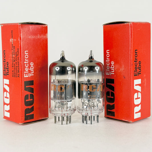 Tested Matched Pair RCA 5U8 Tubes with Boxes Codes DZ Triode Pentode Tube
