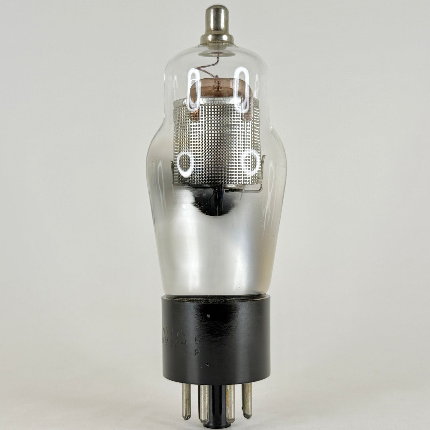 (1) Tested Sylvania 6J7G Tube Engraved Base Code T9R 8BR Sharp Cutoff Pentode