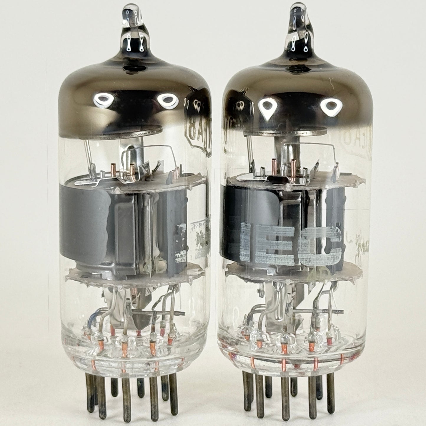 Tested Matched Pair IEC Mullard 19EA8 Tubes & Boxes Code 4D Japan Triode Pentode