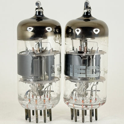 Tested Matched Pair IEC Mullard 19EA8 Tubes & Boxes Code 4D Japan Triode Pentode
