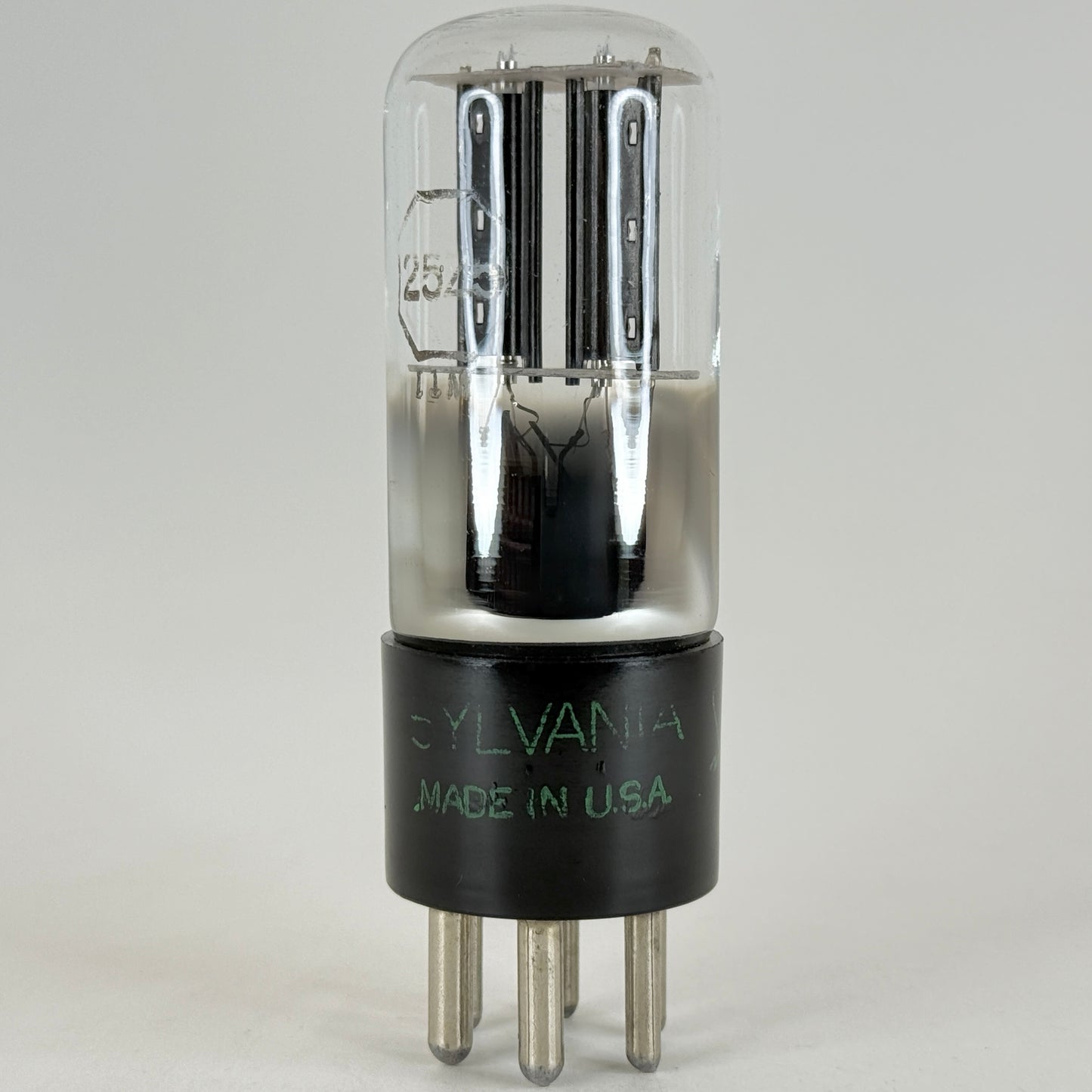 (1) Tested 1952 Sylvania 25Z5 Tube Code 2-26 Rectifier Doubler Vacuum Tube (c)