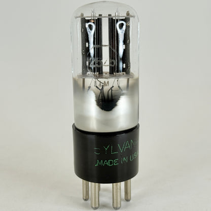 (1) Tested 1952 Sylvania 25Z5 Tube Code 2-26 Rectifier Doubler Vacuum Tube (c)
