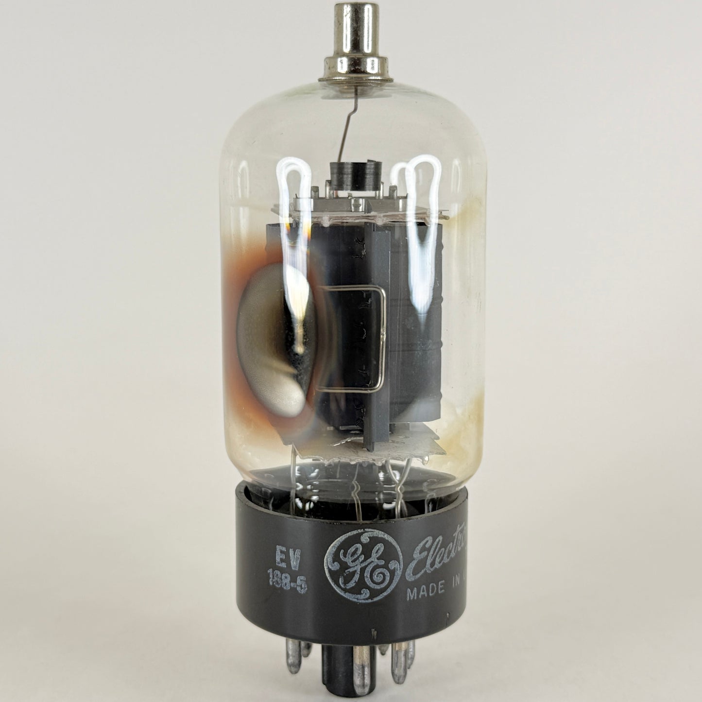 (1) Tested GE 17DQ6B Tube Date Code EV General Electric 17DQ6 B Beam Power Tube