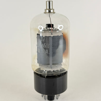 (1) Tested GE 17DQ6B Tube Date Code EV General Electric 17DQ6 B Beam Power Tube