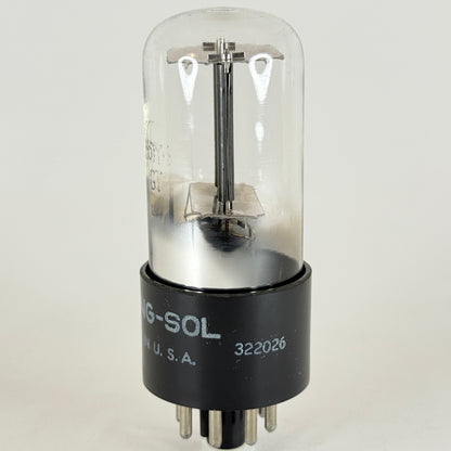 (1) Tested 1950 Tung Sol 50Y6GT Tube Code 026 50Y6 GT Rectifier Doubler Tube