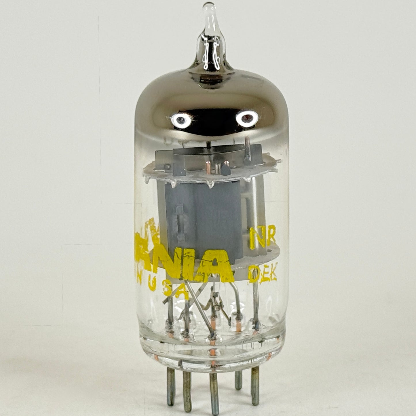 (1) Tested Sylvania 6CU8 Tube Date Code NR DEK Triode Pentode Vacuum Tube