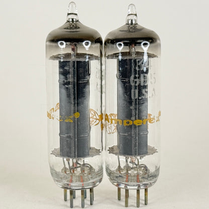 Tested Matched Pair Amperex 34GD5 Tubes & Boxes Codes 70-26 Power Output Pentode